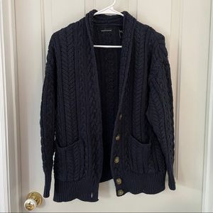 Navy Blue Cardigan